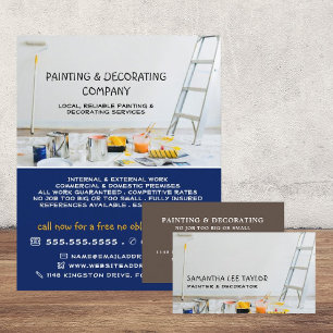 Painting Equipment, Painter & Decorator Flyer