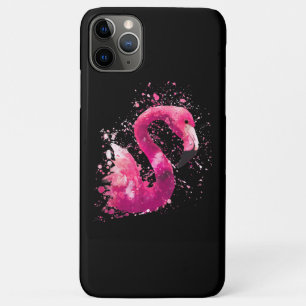 Painting Flamingo Pink Watercolor Painting Gift iPhone 11 Pro Max Case
