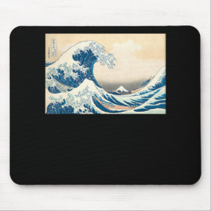 Painting Great Wave Off Kanagawa Painting Mouse Mat