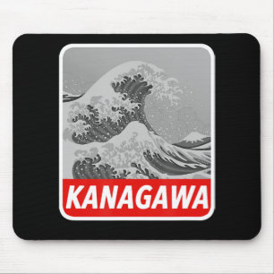 Painting Great Wave Painting Japanese Tattoo Mouse Mat