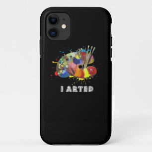 Painting I arted Aunny Art Painter Painting Artist iPhone 11 Case