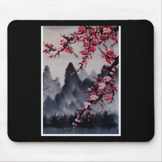 Painting | Japanese Art Cherry Blossom Mountain Mouse Mat