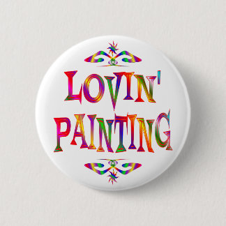 Painting Lover 6 Cm Round Badge