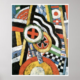 Painting Number 5, Marsden Hartley Poster