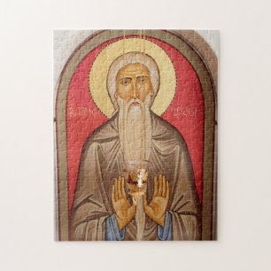 Painting Of An Elderly Saint Jigsaw Puzzle