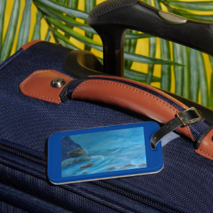 Painting of an Ocean Luggage Tag