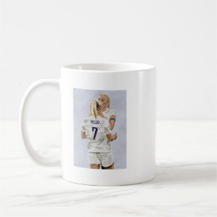 Painting of Beth Mead and Leah Williamson after be Coffee Mug