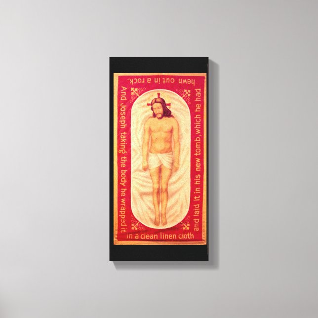 Painting of Christ Wrapped Canvas (Front)