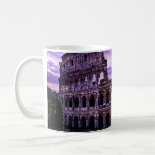 Painting of Colosseum in Rome at sunset Coffee Mug