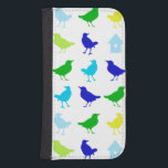 Painting of Coloured Birds by Chariklia Zarris Samsung S4 Wallet Case<br><div class="desc">Fill up your child's playroom with this painting of coloured birds by Chariklia Zarris. Green,  blue,  and yellow jump off the print. You are just waiting for these birds to spread their wings. Order you copy before they fly away!</div>