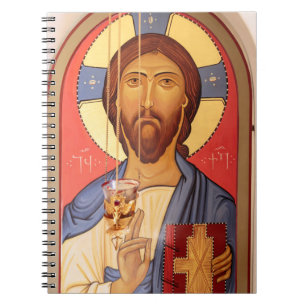 Painting Of Jesus Notebook