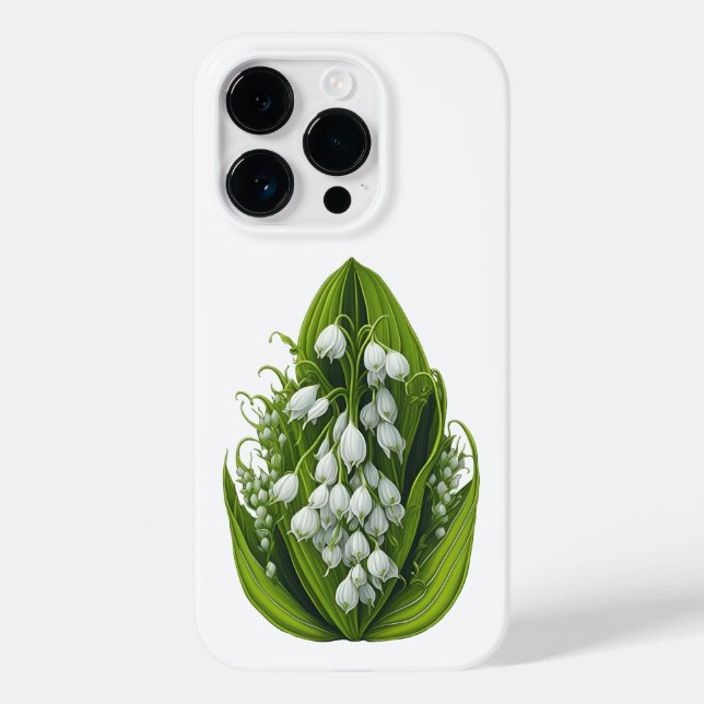 Painting of Lillies of the Valley - iPhone Case (Back)