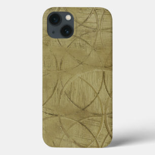 Painting of Linked Circles by Jennifer Goldberger iPhone 13 Case