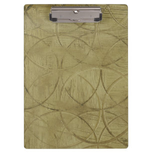 Painting of Linked Circles by Jennifer Goldberger Clipboard