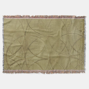 Painting of Linked Circles by Jennifer Goldberger Throw Blanket