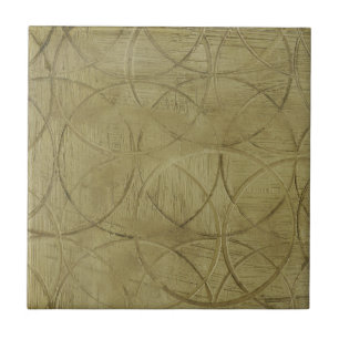 Painting of Linked Circles by Jennifer Goldberger Tile