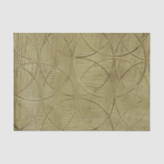 Painting of Linked Circles by Jennifer Goldberger Tissue Paper (Front)