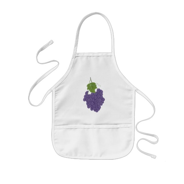 Painting of Purple Grapes Aprons (Front)