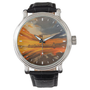 Painting of Scripps Pier, La Jolla, CA  Watch