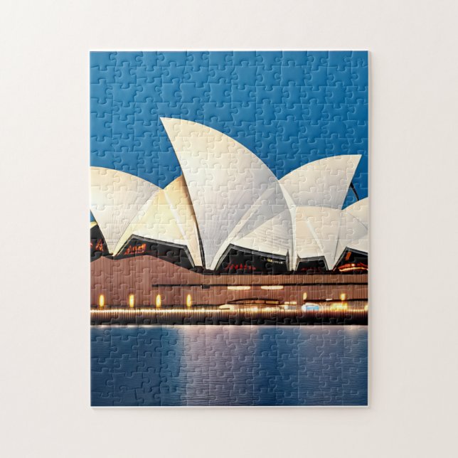 Painting of the Sydney Opera House  Jigsaw Puzzle (Vertical)