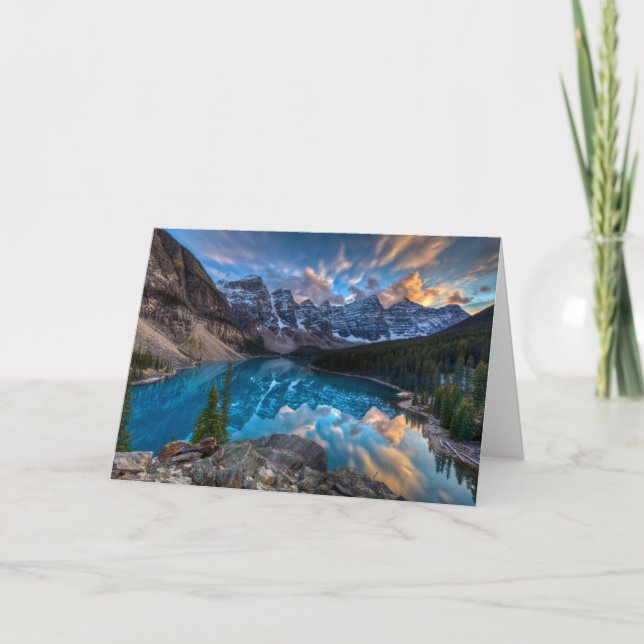 Painting on Moraine Card (Front)