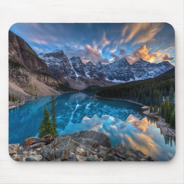 Painting on Moraine Mouse Mat (Front)
