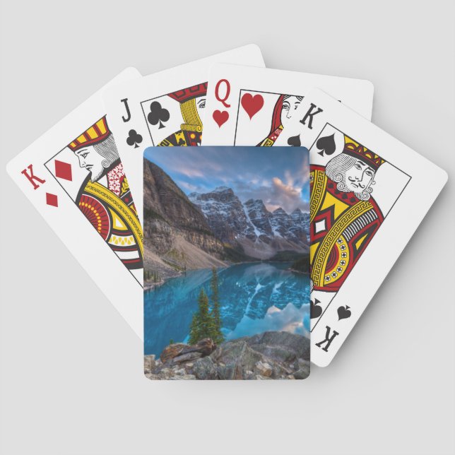 Painting on Moraine Playing Cards (Back)