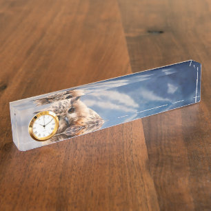 Painting Owl Nameplate