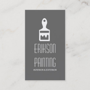 Painting Painter Construction Business Card