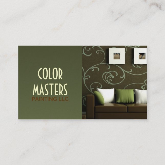 Painting, Painter , Construction ,Business Card (Front)