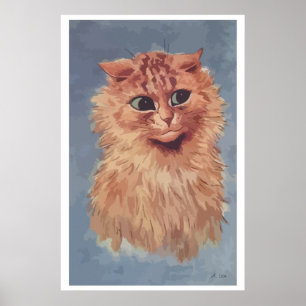 Painting Persian cat n° 6 Poster