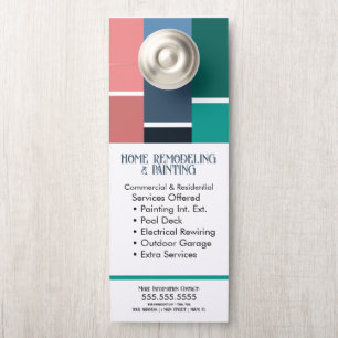 Painting Remodeling Home Services Door Hanger