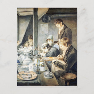 Painting Room of Mr. Baxter, No. 1 Goldsmith Stree Postcard