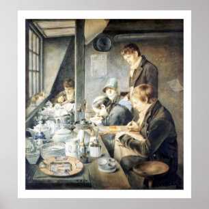 Painting Room of Mr. Baxter, No. 1 Goldsmith Stree Poster