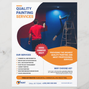 Painting Service Flyer Template