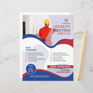 Painting Service Flyer Template: