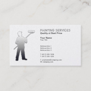 Painting Services   Elegant Painters Business Card