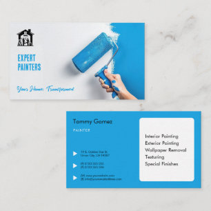 Painting Services   Expert Painters Business Card