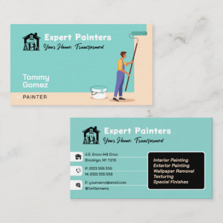 Painting Services | Expert Painters Business Card