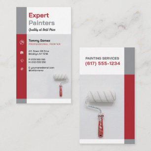 Painting Services Expert Painters Business Card