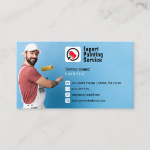 Painting Services   Painter Business Card