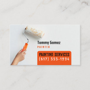 Painting Services Painters Business Card