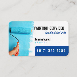 Painting Services Painters Business Card