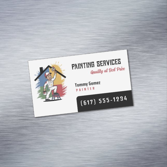 Painting Services | Painters Magnetic Business Card (In Situ)