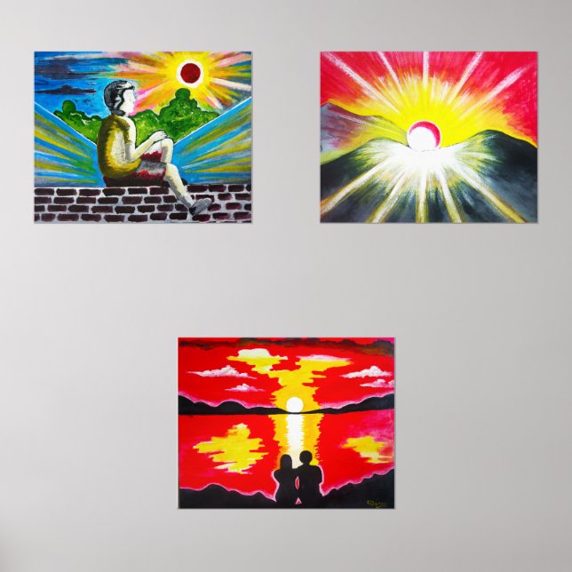 Painting set of 3 (Front)