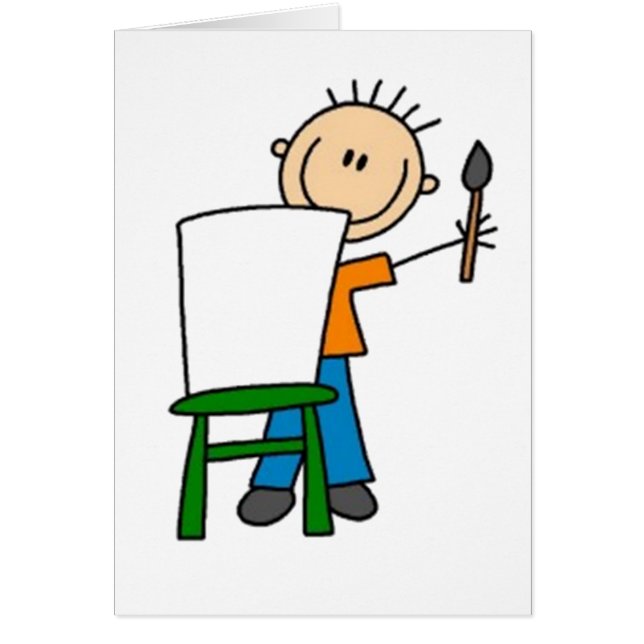 Painting Stick Figure (Front)