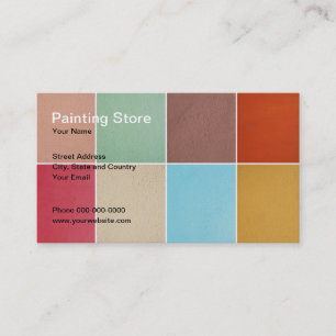 Painting Store Business Card
