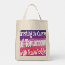 Painting the Future, Brush the Canvas Tote Bag