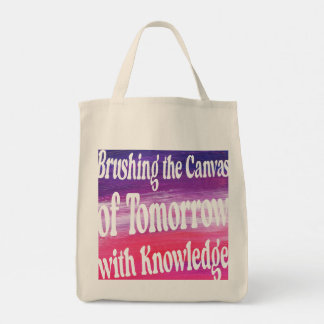Painting the Future, Brush the Canvas Tote Bag