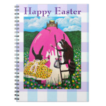 Painting the GIANT EGG Notebook